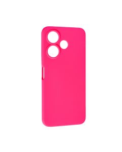 Чехол Original Soft Touch Case for Xiaomi Redmi 13 4G/Poco M6 4G Light Pink with Camera Lens