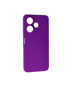 Чехол Original Soft Touch Case for Xiaomi Redmi 13 4G/Poco M6 4G Purple with Camera Lens