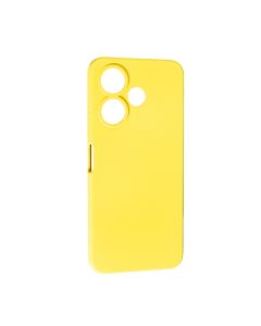 Чехол Original Soft Touch Case for Xiaomi Redmi 13 4G/Poco M6 4G Yellow with Camera Lens