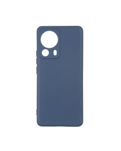 Чехол Original Soft Touch Case for Xiaomi 13 Lite Dark Blue with Camera Lens