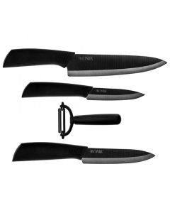Набір ножів з 4 предметів Xiaomi Nano Ceramic Knifes Set 4 pcs (HU0010)