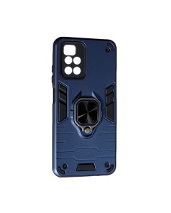 Чохол Armor Antishock Case для Xiaomi Redmi 10 with Ring Dark Blue with Camera Lens