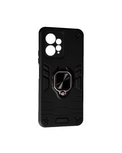 Чохол Armor Antishock Case для Xiaomi Redmi Note 12 4G with Ring Black with Camera Lens