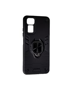 Чохол Armor Antishock Case для Xiaomi Redmi Note 12S 4G with Ring Black with Camera Lens