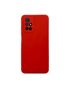 Чехол Original Soft Touch Case for Xiaomi Redmi 10 Red with Camera Lens