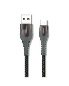 Кабель XO NB138 Micro USB 1m 2.4A Grey