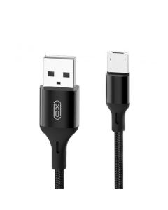 Кабель XO NB143 Micro USB 2m 1.5A Black