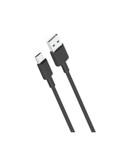 Кабель XO NB156 Micro USB 1m 2.4A Black
