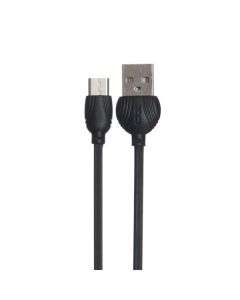 Кабель XO NB32 Micro USB 1m 2.4A Black