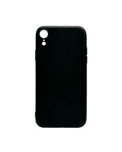 Чохол Original Silicon Case iPhone XR Black with Camera Lens