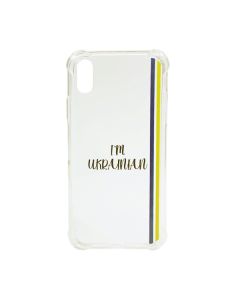 Чохол Wave We are Ukraine Case iPhone XR Clear I`m Ukrainian