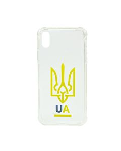 Чехол Wave We are Ukraine Case iPhone XR Clear U&A