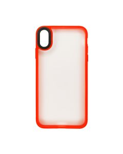 Чохол Goospery Shadow Metal Buttons Case для iPhone X/XS Red