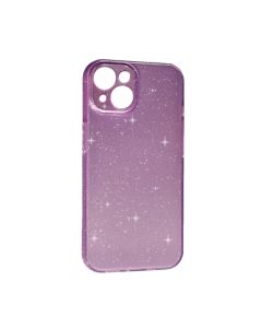 Чохол Silicon Shiny Case iPhone 14 Glitter Lilac Pride