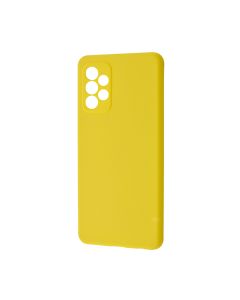 Чехол Original Soft Touch Case for Samsung A32-2021/A325 Yellow with Camera Lens