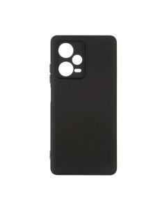 Чохол Original Soft Touch Case for Xiaomi Redmi Note12 Pro Plus 5G Black with Camera Lens