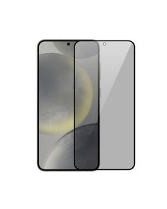 Защитное стекло для Samsung S24 Plus/S926B/S25 Plus/S936B 5D Black Privacy (не працює відбиток пальця)