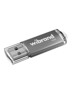 Флешка Wibrand 4GB Cougar USB 2.0 Silver (WI2.0/CU4P1S)