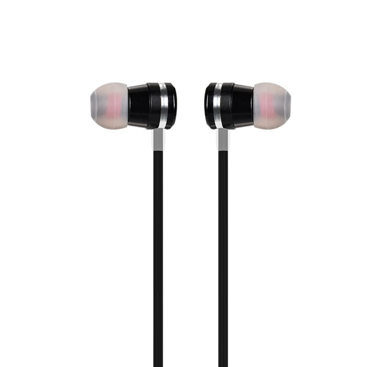 Навушники HOCO M16 Ling sound metal universal earphone with mic Black