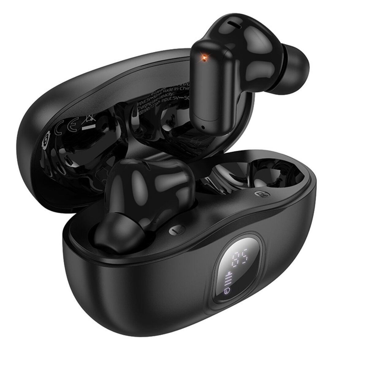 Бездротові навушники BOROFONE FQ4 Lighten true wireless ANC+ENC noise reduction BT headset Black