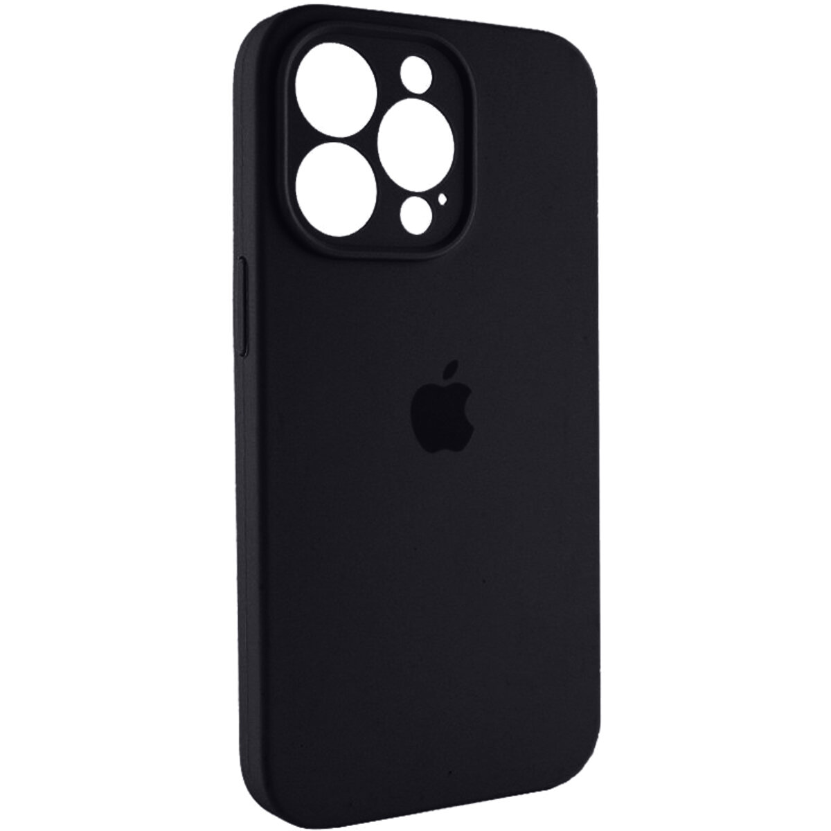 Чохол для смартфона Silicone Full Case AA Camera Protect for Apple iPhone 15 Pro 14,Black
