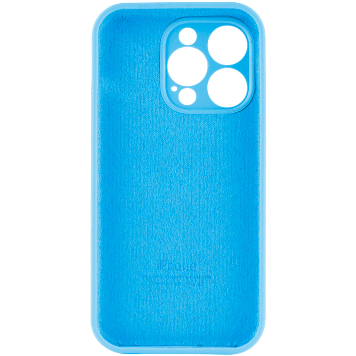 Чохол для смартфона Silicone Full Case AA Camera Protect for Apple iPhone 16 Pro 44,Light Blue