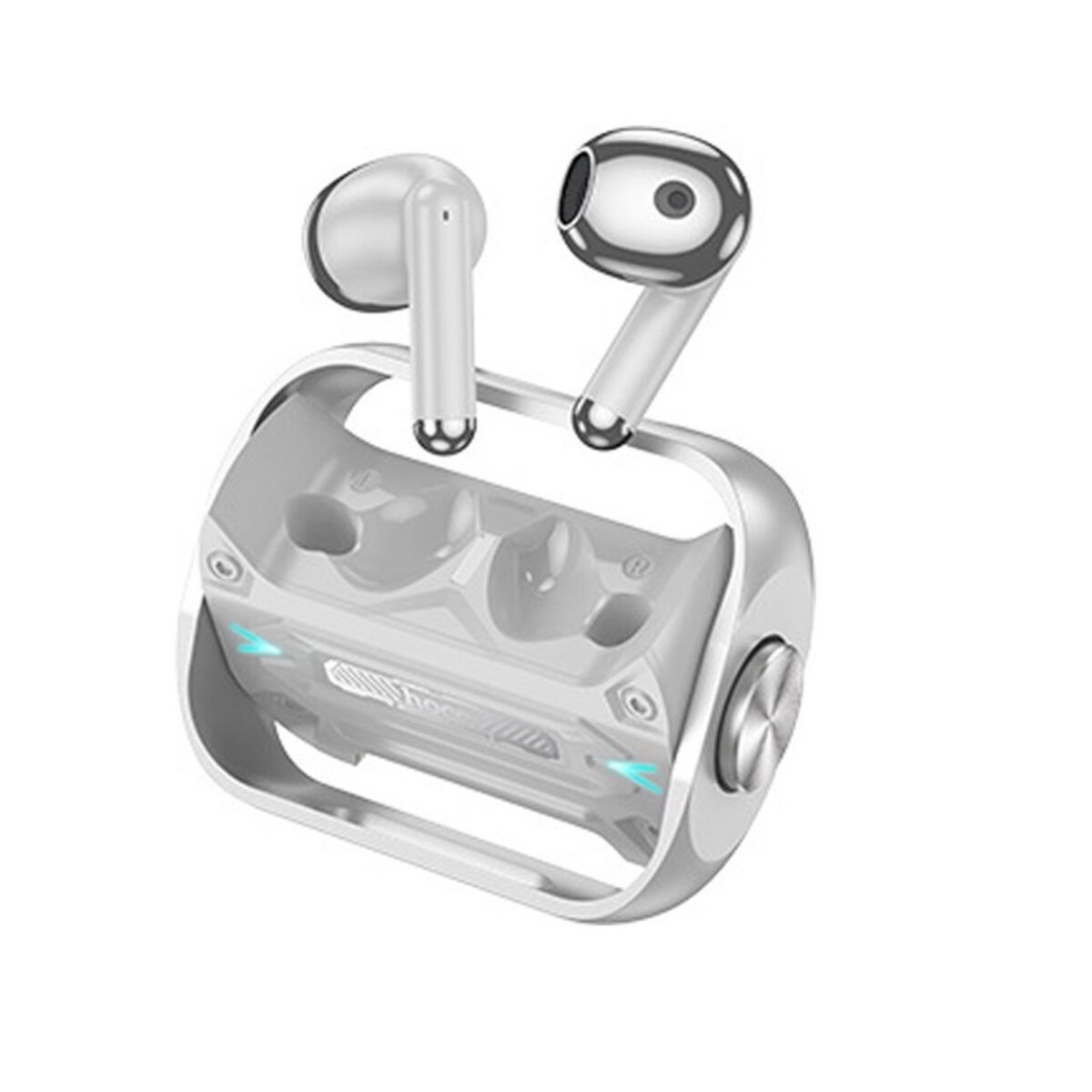 Навушники HOCO EW55 Trendy true wireless BT gaming headset Silver