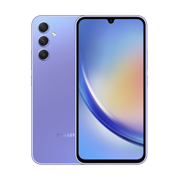 Смартфон Samsung Galaxy A34 SM-A346E 5G 6/128GB Light Violet (SM-A346ELVA)