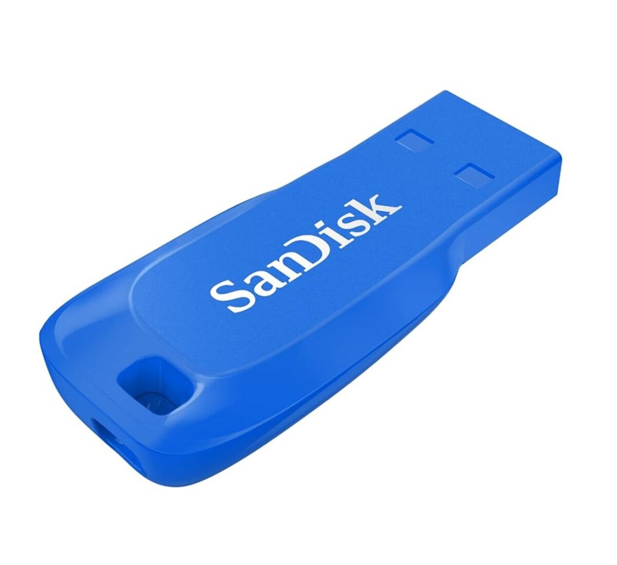 Flash SanDisk USB 2.0 Cruzer Blade 64Gb Electric Blue