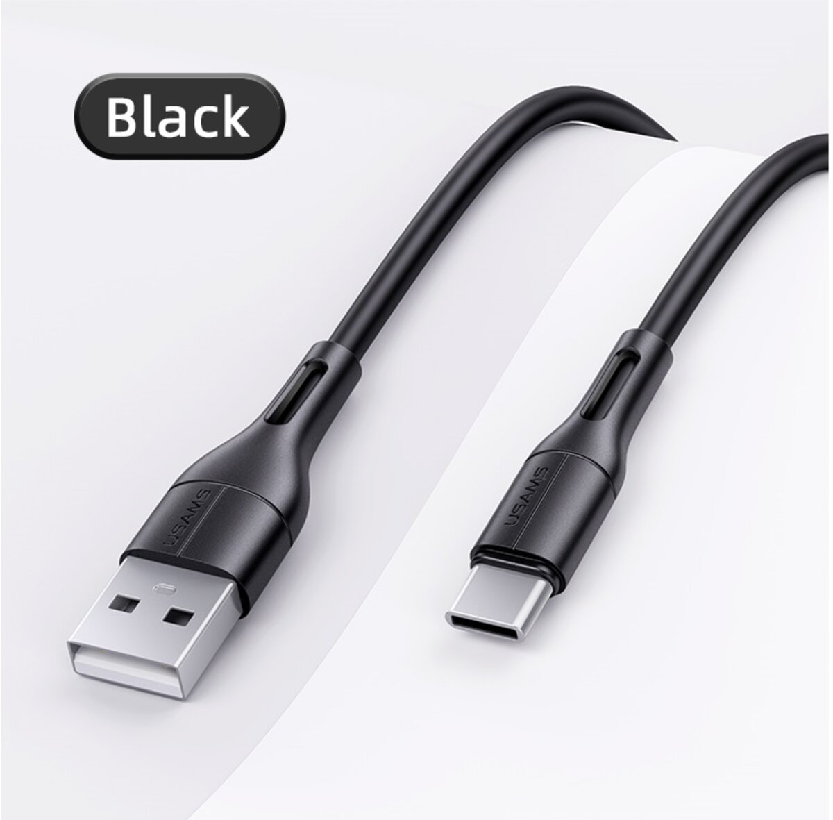 Кабель Usams US-SJ501 U68 Type-C Charging & Data Cable 1m Black