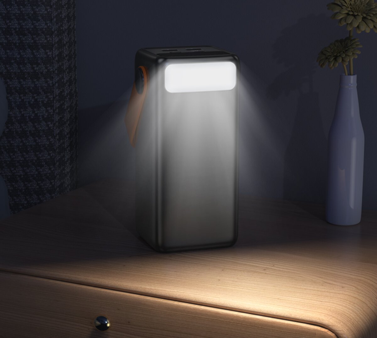 Зовнішній акумулятор BOROFONE BJ66A Magnifico 22.5W+PD20W fully compatible power bank (50000mAh) Black