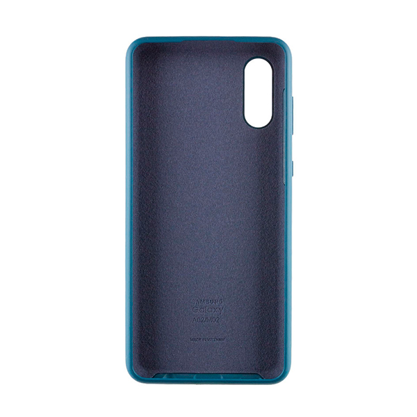 Чехол Original Soft Touch Case for Samsung A02-2021/A022 Dark Blue