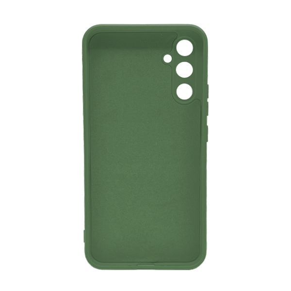 Чехол Original Soft Touch Case for Samsung A34-2023/A346 Dark Green with Camera Lens