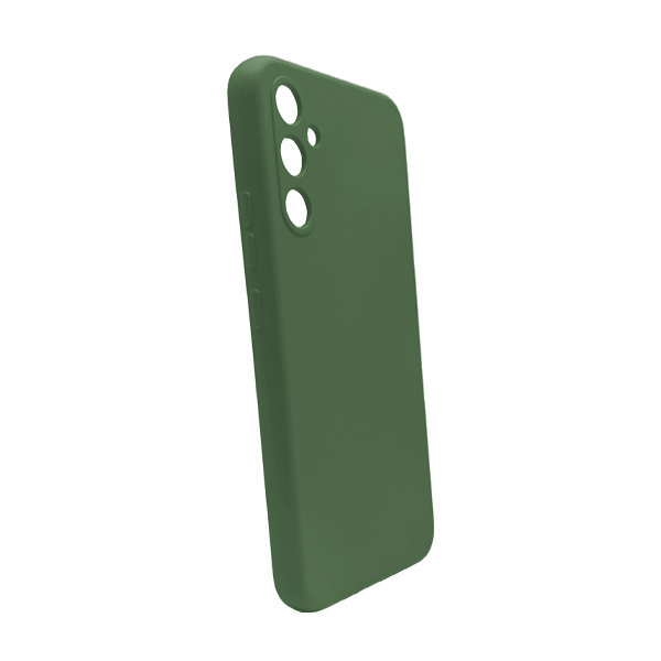 Чехол Original Soft Touch Case for Samsung A14-A145 Dark Green with Camera Lens