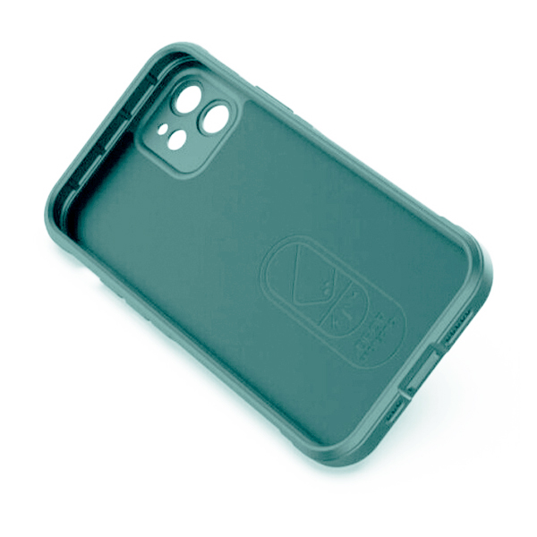 Чехол Cosmic Magic Shield for iPhone 12 Dark Green with Camera Lens