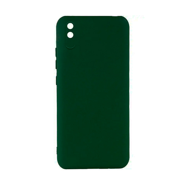 Чохол Original Soft Touch Case for Xiaomi Redmi 9a Dark Green with Camera Lens