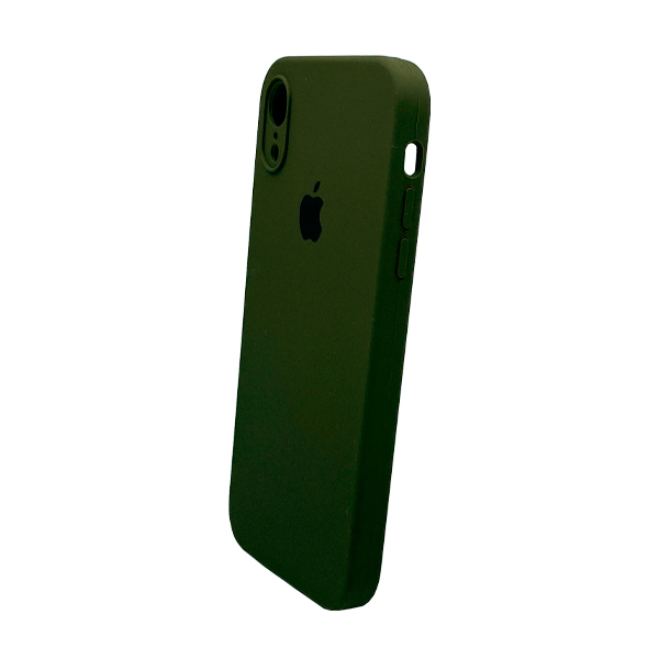 Чехол Soft Touch для Apple iPhone XR Dark Olive with Camera Lens Protection