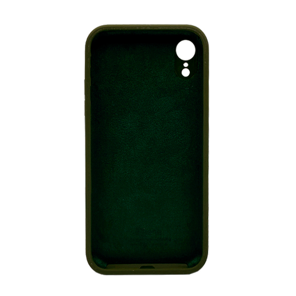 Чохол Soft Touch для Apple iPhone XR Dark Olive with Camera Lens Protection