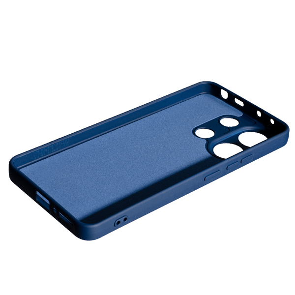 Чехол Original Soft Touch Case for Xiaomi Redmi Note13 4G Dark Blue with Camera Lens