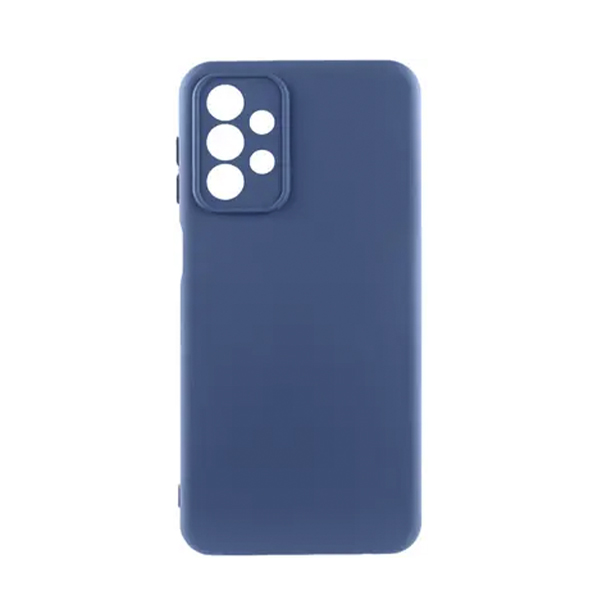 Чохол Original Soft Touch Case for Samsung A23-2022/A235-2022 Dark Blue with Camera Lens