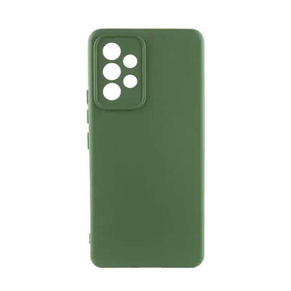 Чохол Original Soft Touch Case for Samsung A23-2022/A235-2022 Dark Green with Camera Lens