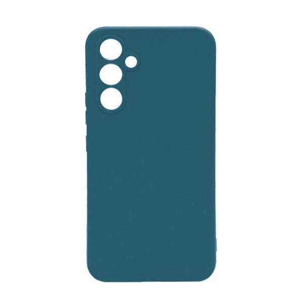 Чехол Original Soft Touch Case for Samsung A54-2023/A546 Dark Blue with Camera Lens