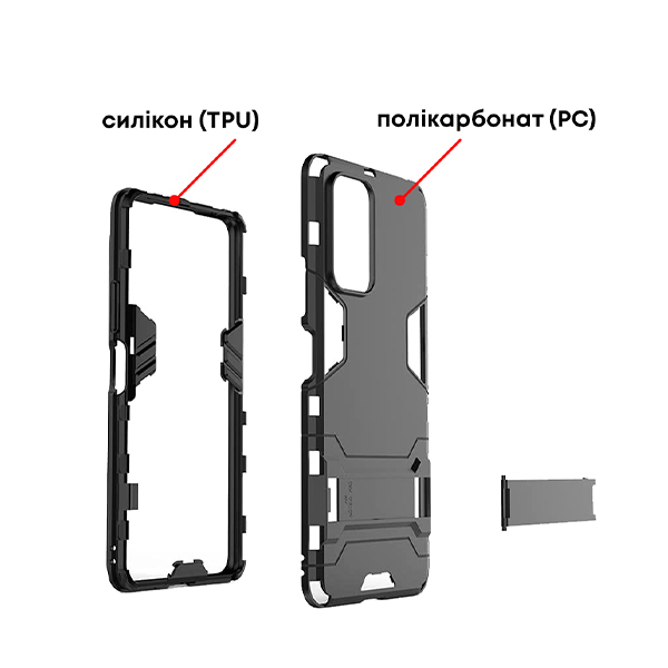 Чехол Armor Case для Samsung A32-2021/A325 Red