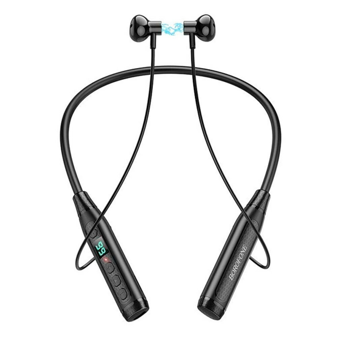 Навушники BOROFONE BE61 Traveller neckband BT earphones Black