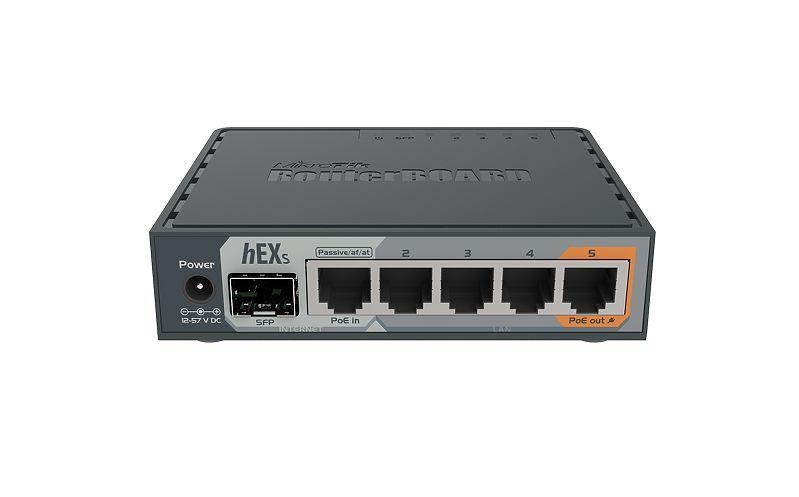 Мережевий комутатор Ethernet RB760IGS MIKROTIK