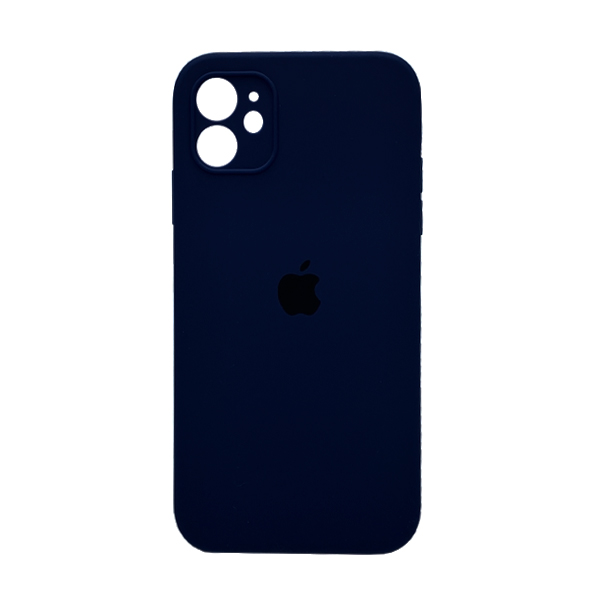 Чехол Soft Touch для Apple iPhone 11 Deep Navy with Camera Lens Protection