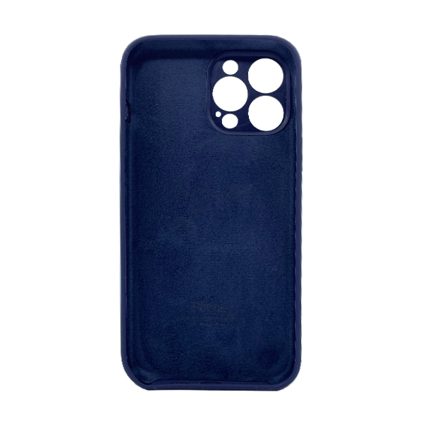 Чехол Soft Touch для Apple iPhone 13 Pro Max Deep Navy with Camera Lens Protection