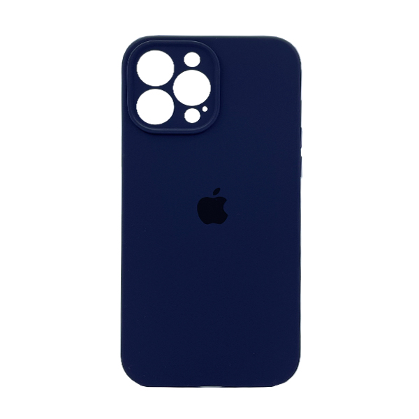 Чехол Soft Touch для Apple iPhone 13 Pro Max Deep Navy with Camera Lens Protection