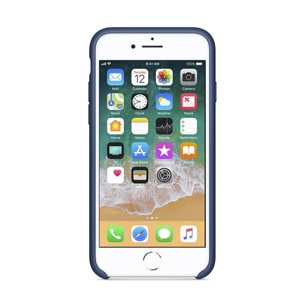 Чохол Soft Touch для Apple iPhone 8/SE 2020 Deep Lake Blue