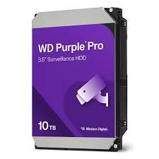 Запам’ятовувальний пристрій на жорстких дисках (HDD) SATA 10TB 6GB/S 512MB PURPLE PRO WD102PURP WDC